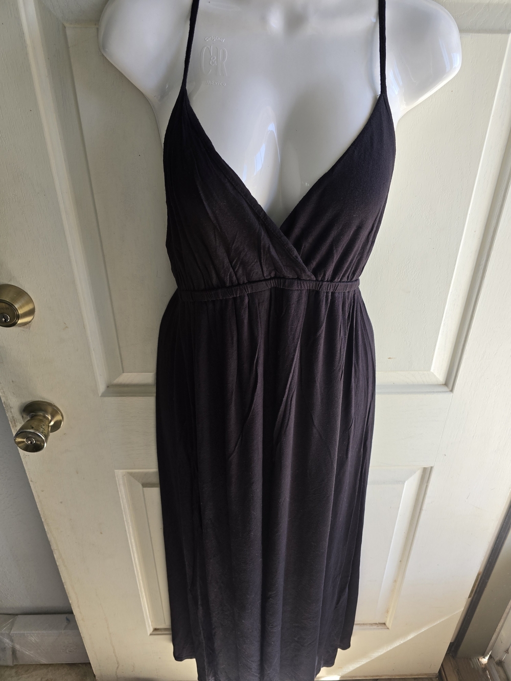 Cynthia Rowley Black Dress with Lace Back Detail